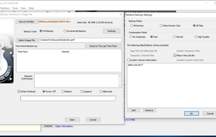 Clone Partition to Image