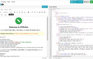 HTMLPen.com screenshot 1