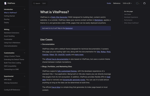 VitePress screenshot 1