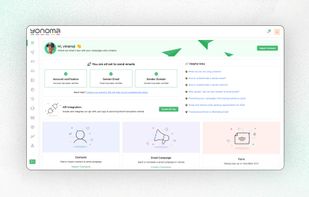 Dashboard – Get a complete overview of your campaigns, performance metrics, and key insights in one intuitive dashboard.