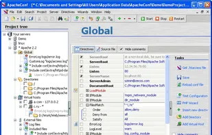 ApacheConf screenshot 1