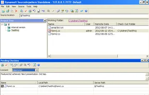 SourceAnywhere screenshot 1