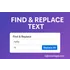 Find & Replace Text Tool icon