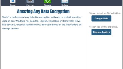 Amazing Any Data Encryption screenshot 1