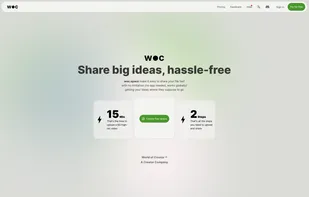 woc.space Homepage
