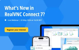 RealVNC screenshot 1
