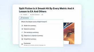 Inoreader introduces Inoreader Intelligence with AI-powered article summaries image