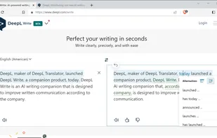 DeepL Write screenshot 1