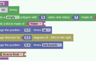Code example