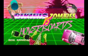 Bikinis VS Zombies VS Hoverboards screenshot 2