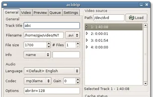 AcidRip screenshot 1