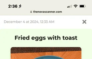 NOVAScanner screenshot 1