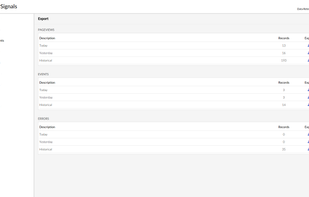 UserSignals screenshot 2
