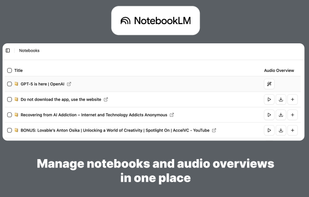 NotebookLM Web Importer screenshot 2