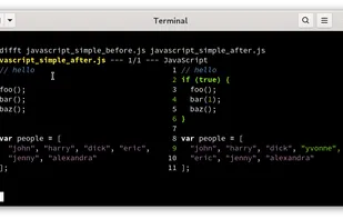 Difftastic screenshot 1