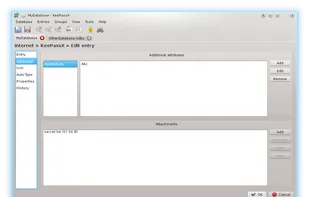 KeePassX screenshot 3