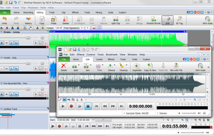 Mixpad Music Mixer and Studio Recorder Add Editing Effects
