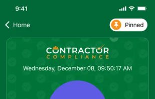 Contractor Compliance screenshot 1