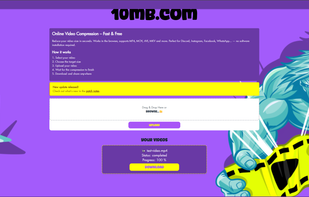 Compressed video ready to download
