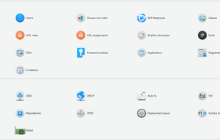 FusionDirectory Main Menu Part 2