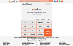 Finance Calculators