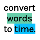 Words to Time icon