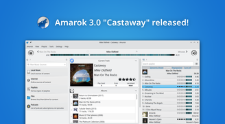 Amarok 3.0 “Castaway”: First stable release since 2018, powered by Qt5 & KDE Frameworks 5 image