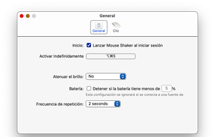Mouse Shaker screenshot 2