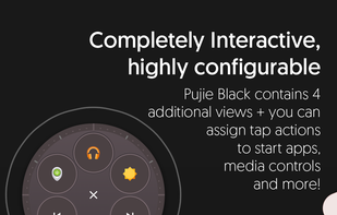 Pujie Black screenshot 1