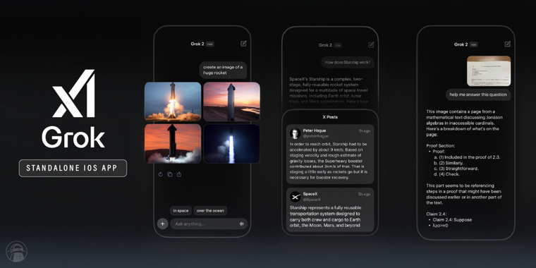 xAI launches standalone Grok chatbot iOS app in the US image
