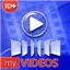 myVideos 3D+ (for Windows Phones) icon