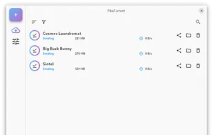 PikaTorrent screenshot 1