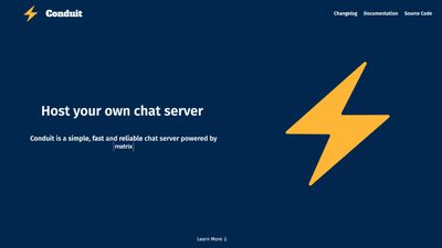Conduit Chat Server screenshot 1