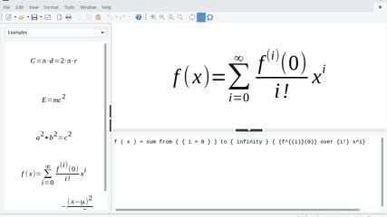 LibreOffice - Math screenshot 1