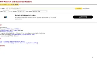 WebSniffer screenshot 1