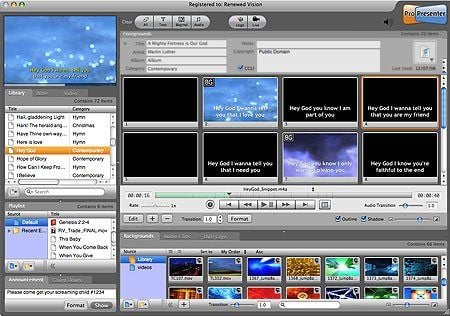 ProPresenter: Cross-platform (Mac and Windows) presentation ...