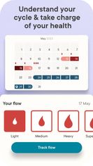 Clue Period Tracker &amp; Calendar screenshot 1