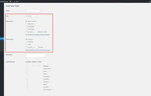 Profile Extra Fields WordPress Plugin screenshot 3