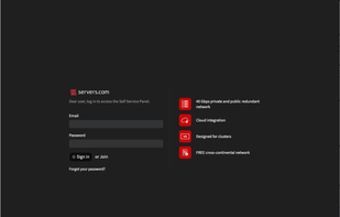 servers.com screenshot 1