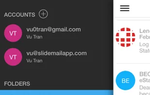 SlideMail screenshot 2