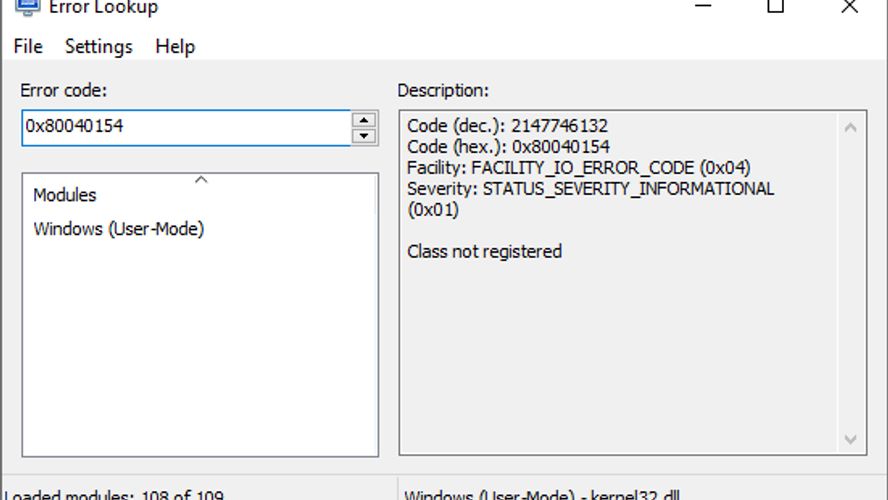 Windows Error Lookup Tool Alternatives and Similar Software | AlternativeTo