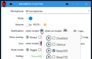 MicSwitch screenshot 1