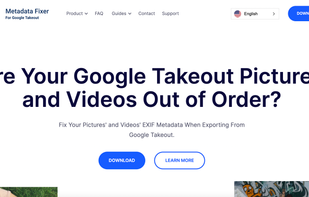 Metadata Fixer for Google Takeout screenshot 1