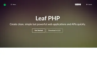 Leaf PHP screenshot 2