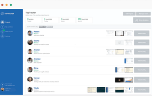 TopTracker screenshot 1