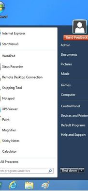 IObit Start Menu 8 screenshot 1