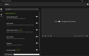 NVIDIA Broadcast screenshot 3