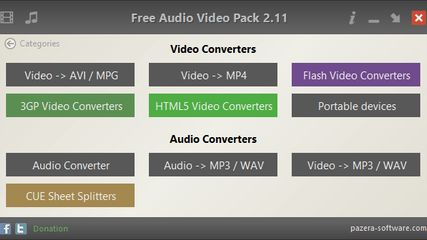 Free Audio Video Pack screenshot 1