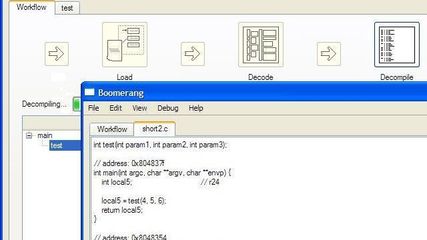 Boomerang decompiler screenshot 1