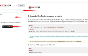Add Test name and description